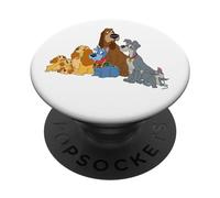 KEEPXYZ Lady And The Tramp Dogs PopSockets Grip And Stand for Phones And Tablets