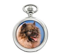 Keeshond (Wolfsspitz) Full Hunter Orologio da tasca