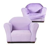 Keet Roundy - Set composto da sedia per bambini + fodera, colore: lavanda