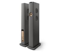 KEF LS60 WIRELESS COPPIA DIFFUSORI PAVIMENTO TITANIO NUOVI