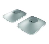 KEF LSX & LSX II P1 - Piede da tavolo, colore: Argento