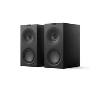 KEF Q Concerto Meta Diffusori HiFi passivi da scaffale, nero satinato | Musica | TV & Home Cinema | Gaming | Bass Reflex a 3 vie | Driver Uni-Q da 10 cm con tecnologia MAT | Driver LF da 16,5 cm
