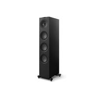 KEF Q11 Meta Diffusori HiFi passivi da pavimento, nero satinato | Musica | TV & Home Cinema | Gaming | Bass Reflex a 3 vie | Driver Uni-Q da 10 cm con tecnologia MAT| Driver LF Triple da 16,5 cm