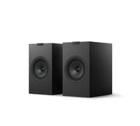 KEF Q3 Meta Diffusori HiFi passivi da scaffale, nero satinato | Musica | TV & Home Cinema | Gaming | Bass Reflex a 2 vie | Driver Uni-Q da 16,5 cm con tecnologia MAT