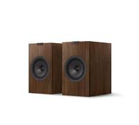 KEF Q3 Meta Diffusori HiFi passivi da scaffale, noce | Musica | TV & Home Cinema | Gaming | Bass Reflex a 2 vie | Driver Uni-Q da 16,5 cm con tecnologia MAT