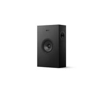 KEF Q4 Meta Diffusori HiFi passivi centrali/LCR da parete, nero satinato | Musica | TV & Home Cinema | Gaming | Bass Reflex a 2 vie | Driver Uni-Q da 13 cm con tecnologia MAT