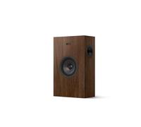 KEF Q4 Meta Diffusori HiFi passivi centrali/LCR da parete, noce | Musica | TV & Home Cinema | Gaming | Bass Reflex a 2 vie | Driver Uni-Q da 13 cm con tecnologia MAT