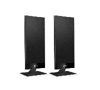 Kef T 101 Coppia Casse Slim Nere