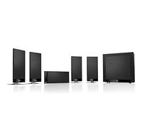 Kef T105 Sistema Home Theater 5.1, Nero