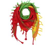 Kefiah colorata multicolore 06 sciarpa di cotone sciarpa palestinese shemagh