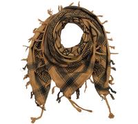 Kefiah Pentagramma marrone nero Shemagh Sciarpa Arafat