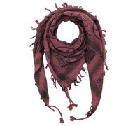 Kefiah Pentagramma rosso-bordeaux-nero Shemagh Sciarpa Arafat