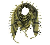 Kefiah Pentagramma verde-verde oliva nero Shemagh Sciarpa Arafat