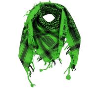 Kefiah verde chiaro e nera kefiah militare sciarpa palestinese shemagh