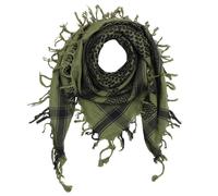 Kefiah verde oliva e nera kefiah militare sciarpa palestinese shemagh