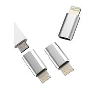 Kefiany Micro USB dado a Lightning, adattatore maschio (3) per 14 13 12 11 Pro Max Mini 7 8 Plus X Xs Xr Se iPad Air Android to iPhone Jack cavo di ricarica