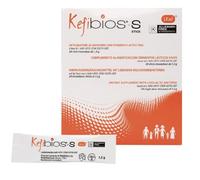 Kefibios-S, Integratore Alimentare con Fermenti Lattici Vivi, 20 Stick Monodose da 1,5 g