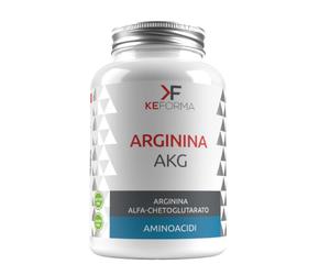 KeForma Arginina AKG Integratore Alimentare di Aminoacidi, 90 capsule