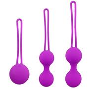 Kegēl Bàll Palla para Controllo Della Vescica ed Esercizi per Rafforzare i Muscoli del Pavimento Pelvico, Palline in Silicone