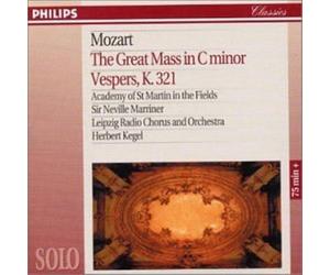 Kegel/Leipzig R. S. O./Marriner/St - Mozart: Mass In C/Vesperae K. 321