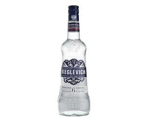 Keglevich Vodka Dry Polacca, Puro Grano Distillato 6 Volte, 38% Vol - 700ml | Vodka dal Gusto Puro e Deciso con Tutta l’Anima della Polonia, Pura Acqua Sorgiva, 100% Puro Grano (Frumento e Triticale)