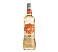 Keglevich Vodka Melone Ml.1000 | Liquore dal Profumo Avvolgente Combinato a un Sapore Fresco, Ottenuto da un Miscela di Grano Puro, Senza Aromi Artificiali