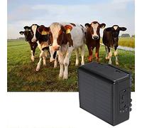 KEhtu Localizzatore di Animali, Mini Localizzatore GPS Solare, 4G 4000mAh WiFi Dispositivo di Localizzazione per Animali Domestici di Cammello di Pecore per Bovini per L'industria Dell'allevamento