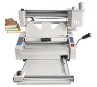 KEhtu Macchina di Rilegatura a Caldo, A4 Wireless Hot Glue Book Binding Machine, Legante più Ruvido della Colonna di Fresatura, velocità di Rilegatura 180 Libri/h, Spessore di Rilegatura 0,1-40 Mm