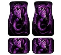 KEIAHUAN - Tappetini per auto per donne e uomini, set completo di tappetini antiscivolo per tutte le condizioni atmosferiche, universali, adatti per auto, berlina, SUV, interni automobilistici