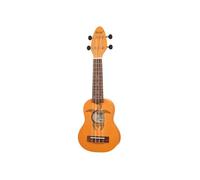 Ortega Guitars Sopranino Tiny Ukulele - Keiki K1 Series - Incisione Sea Turtle - arancione (K1-ORG)