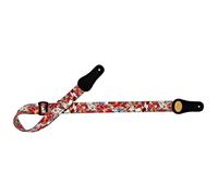 Ortega Guitars KNS-EM-U Custodia in Nylon per Ukulele con Pelle Scamosciata, 37 mm, El Muerto