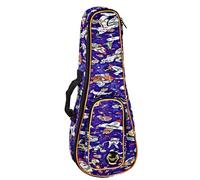 Ortega Guitars KUB-SP-CC Borsa Da Trasporto con Spallacci per Ukulele Da Concerto, Spaceman