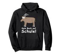 Kein Bock Auf Schule! lustige Spruch Felpa con Cappuccio