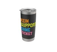 Kein Support Ohne Ticket No Ticket No Support Job IT Admin Bicchiere termico in acciaio inox doppia parete