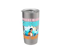 Kein Support Ohne Ticket No Ticket No Support Job IT Admin Bicchiere termico in acciaio inox doppia parete