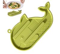 Keine Beschädigung der Oberflächen: Die Silikon-Topfdeckelablage bietet effektiven Schutz für Küchenarbeitsplatten durch hochwertiges hitzebeständiges Silikon. Dies verhindert Markierungen oder Beschä