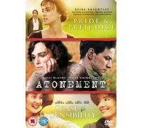 Keira Knightley - Atonement / Pride and Prejudice / Sense and Sensibility [Edizione: Regno Unito]
