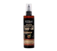 Keisha Olio per capelli di ricino nero giamaicano extra scuro 150ml booster per la crescita dei capelli