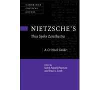 Keith Ansell-Pearson Nietzsche's ‘Thus Spoke Zarathustra' (Tascabile)