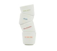 Keith Brymer Jones Portaciucci Uova - Porcellana Assortita - 4Pz
