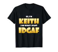 Keith Costume IDGAF Funny Meme Halloween Costume for Keiths Maglietta