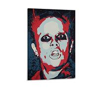 Keith Flint The Prodigy Art Poster vintage su tela, stampa artistica da parete retrò per casa, camera da letto, soggiorno, 60 x 90 cm