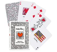 Keith Haring Premium Carte da Gioco Deck Theory 11 Fatto IN USA Graffiti Nuovo