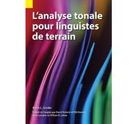 Keith L Snider L'analyse tonale pour linguistes de terrain (Tascabile)
