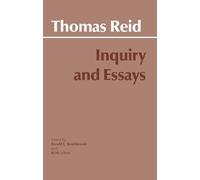 Keith Lehrer Thomas Reid Inquiry and Essays (Tascabile) Hackett Classics