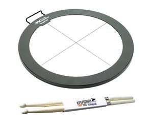 Keith McMillen Bop Pad - Bacchette per batteria con 4 zone USB MIDI-Drumpad 10" + bacchette Keepdrum