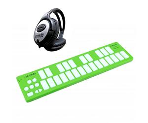 Keith McMillen K-716C-L K-Board MIDI Controller Lime + cuffie Keepdrum