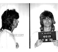 Keith Richards - Fotografia fotografica con foto 11 x 14 cm, motivo: killer 1972 Shot of Rolling Stones chitarrista