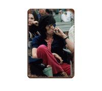 Keith Richards - Poster in metallo retrò, stile giovane, decorazione da parete, per bar, grotte, bar, famiglie, garage, 20 x 30 cm
