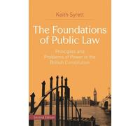 Keith Syrett The Foundations of Public Law (Tascabile)